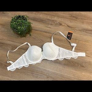 White lace bra 38D